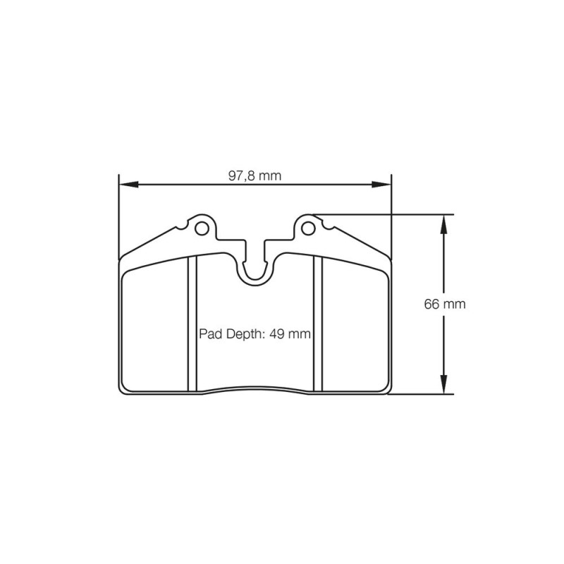 Pastilhas de travão Pagid S1203 RSL29Array