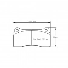 Pastillas de freno Pagid S1287 RSL1,RSL29