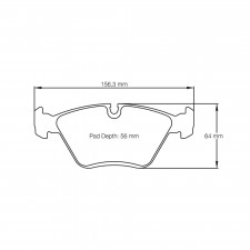 Pastillas de freno Pagid S1295 RSL1,RSL29