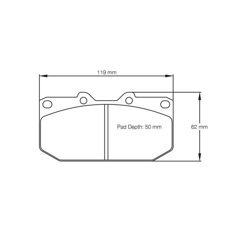 Pastillas de freno Pagid S1406 RSL1,RSL29Array