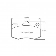 Pastillas de freno Pagid S4345 RSL1,RSL2,RSL29