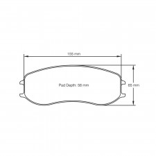 Pastilhas de travão Pagid lapidadas S4920 RSL1