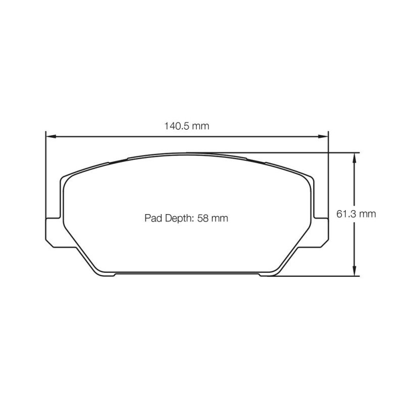 Pastilhas de travão Pagid S7034 RSL2Array