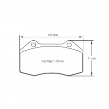 Pastillas de freno Pagid S8023 RSL1,RSL29