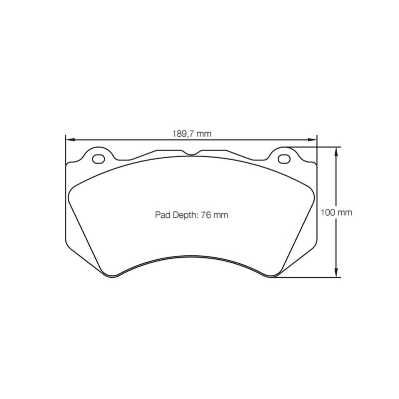 Pastillas de freno Pagid lapeadas S8083 RSL1,RSL29Array