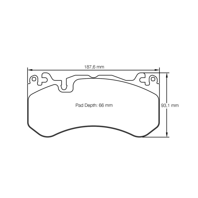 Pastillas de freno Pagid S8238 RSL29Array