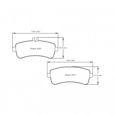 Pastillas de freno Pagid S8246 RSL29