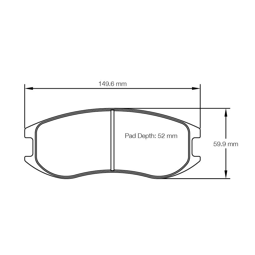 Pastillas de freno Pagid lapeadas S8251 RSL1,RSL2Array