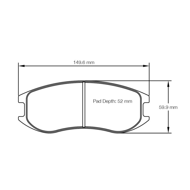 Pastillas de freno Pagid S8251 RSL1,RSL29Array