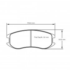Pastillas de freno Pagid S8251 RSL1,RSL29