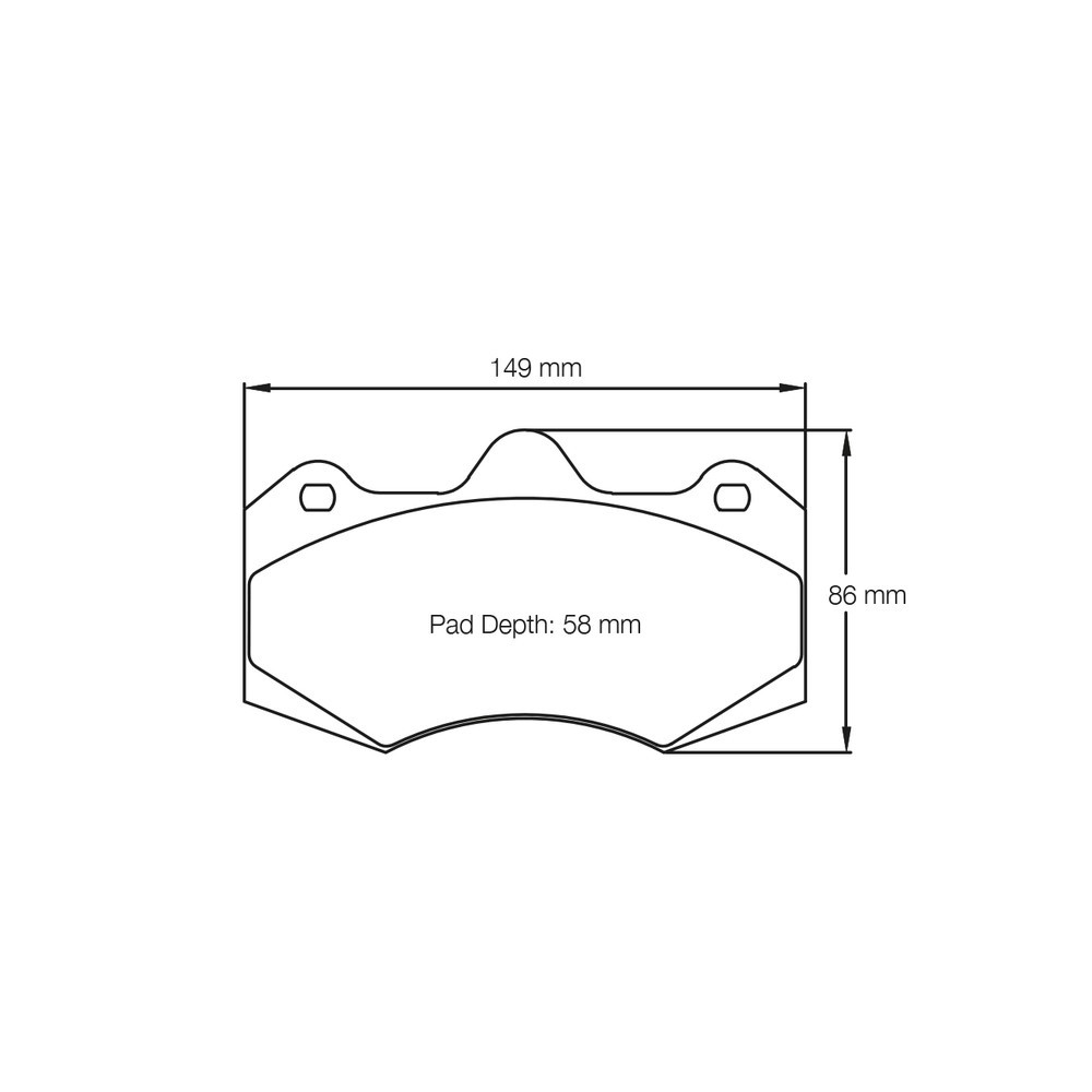 Pastillas de freno Pagid S8261 RSL2Array