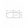 Pastillas de freno Pagid S1361 RSH42