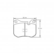 Pastillas de freno Pagid S4703 RSH42,RSH29E