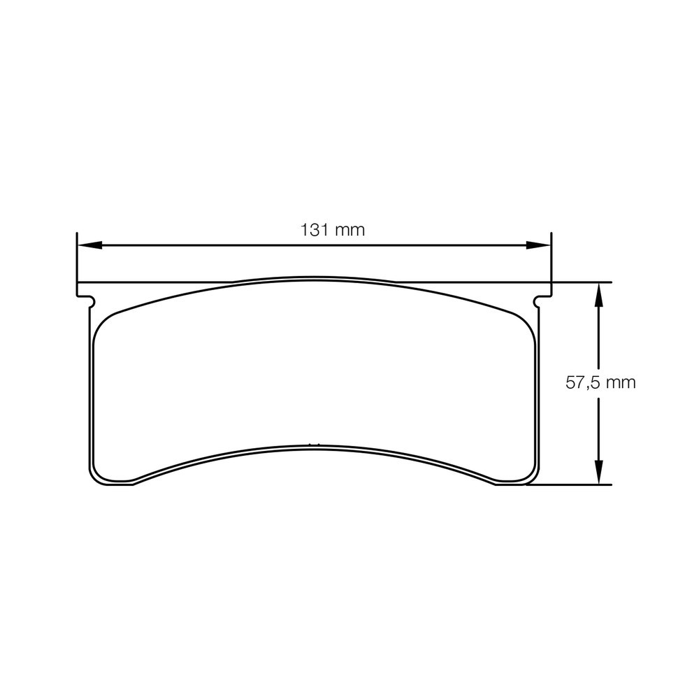Pastilhas de travão Pagid S8086 RSH29EArray