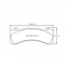 Pastillas de freno Pagid S8061 RSC1