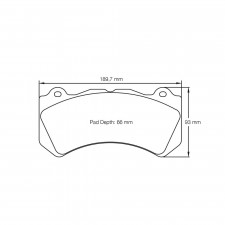 Pastilhas de travão Pagid lapidadas S8081 RSC1