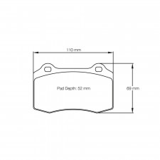 Pastillas de freno Pagid S1408 RS14,RS42