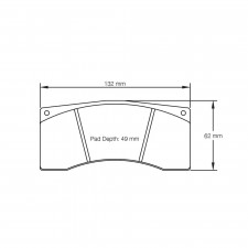Pastillas de freno Pagid S1595 RS42