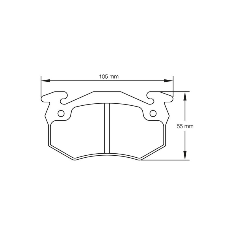 Pastilhas de travão Pagid S1610 RS42Array
