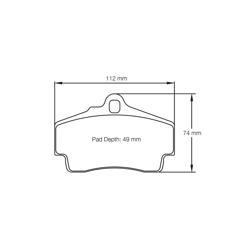 Pastilhas de travão Pagid S2406 RS14,RS42,RS44Array