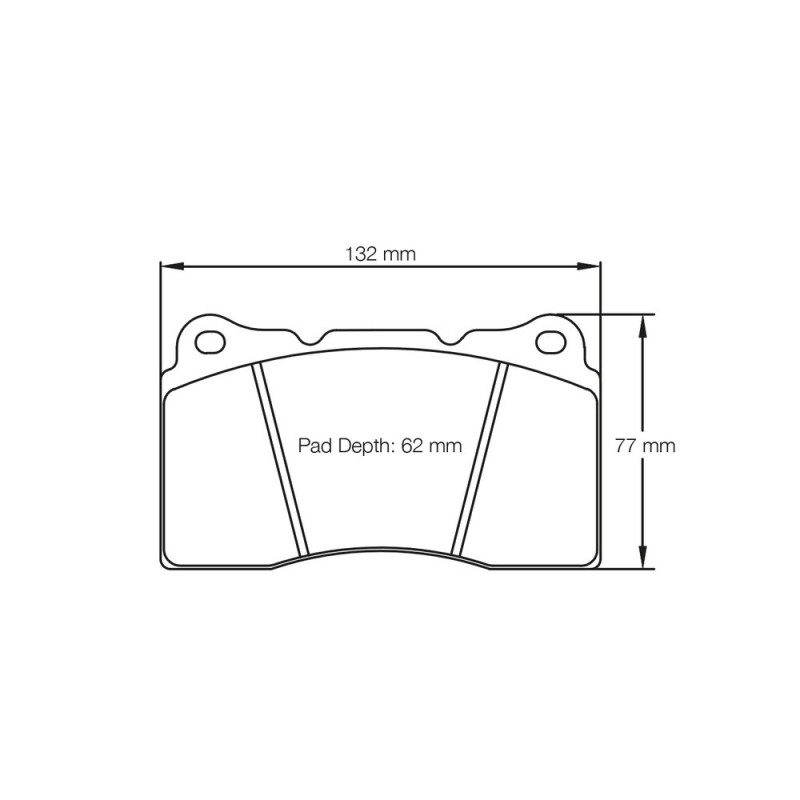 Pastilhas de travão Pagid S2487 RS42Array