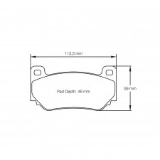 Pastilhas de travão Pagid S4349 RS14,RS42