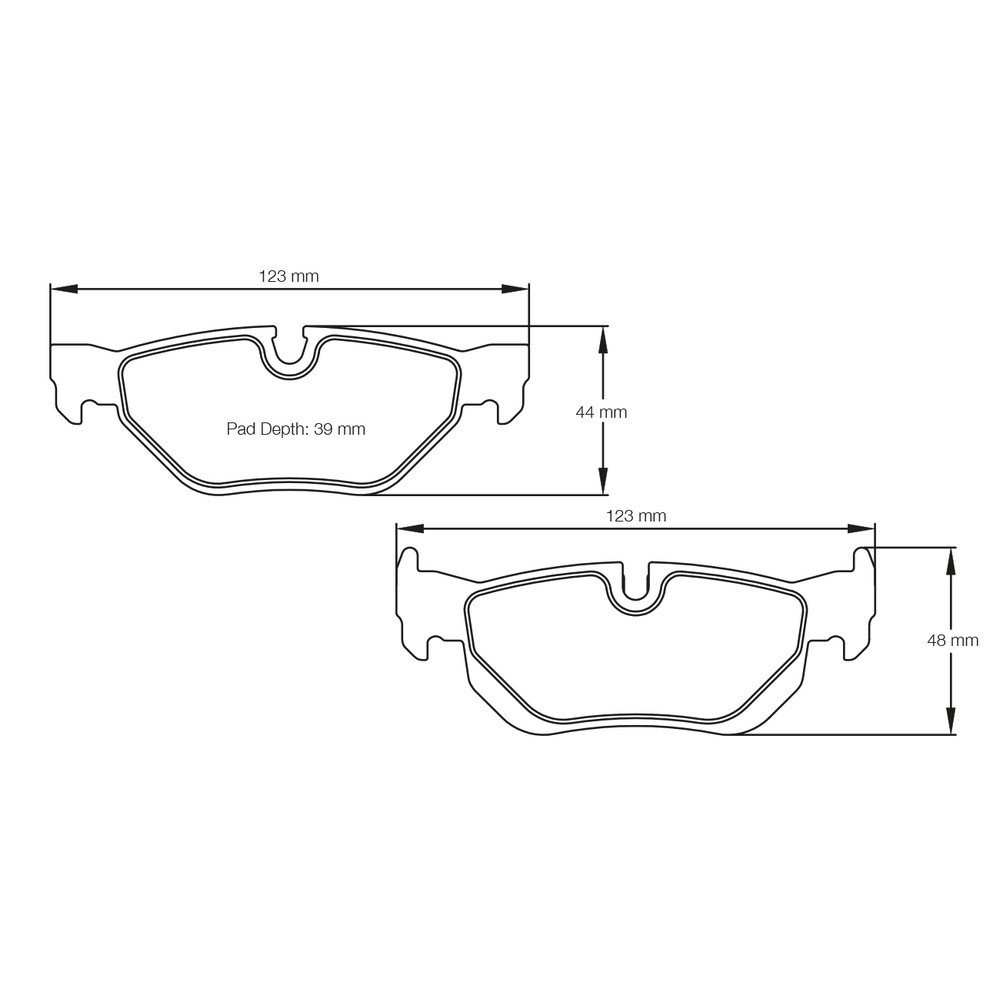 Pastilhas de travão Pagid S8035 RS44Array