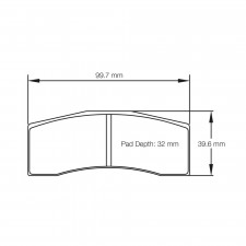 Pastillas de freno Pagid S8060 RS34,RS36,RS42