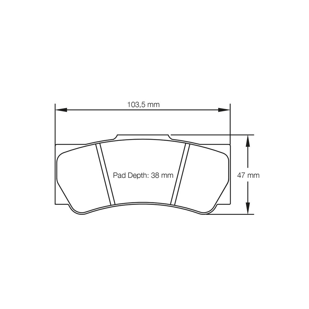 Pastillas de freno Pagid S8078 RS42Array