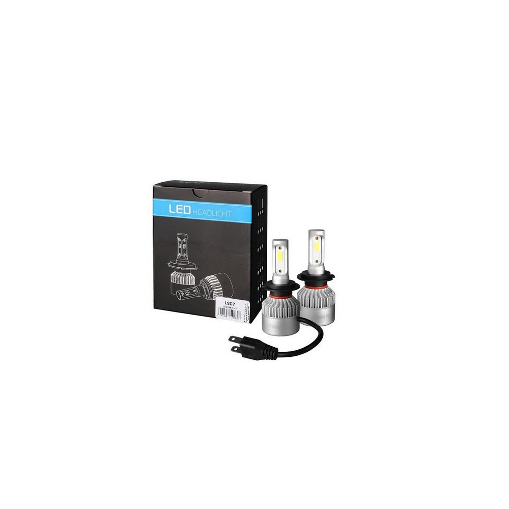 Kit 2 Bombillas Led H7 80W 9-32V 10000 Lúmenes 6500KArray