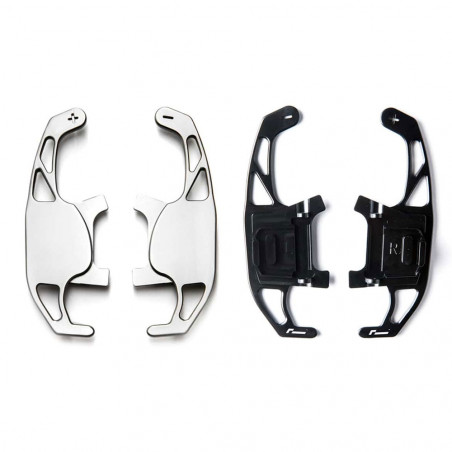VWR - Paletas aluminio para DSG - Acabado Pionao Negro - Golf 7 / Polo 6R & 6C & AW
