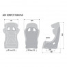 Asiento baquet Sparco ADV Competition acolchado
