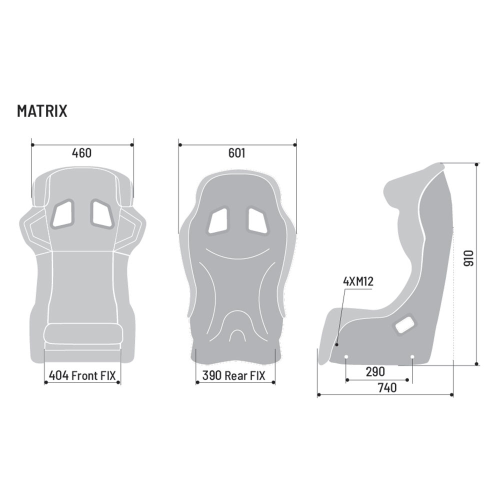Asiento baquet Sparco MatrixArray