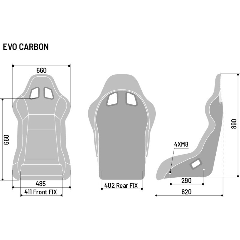 Baquet Sparco Evo QRT-CArray