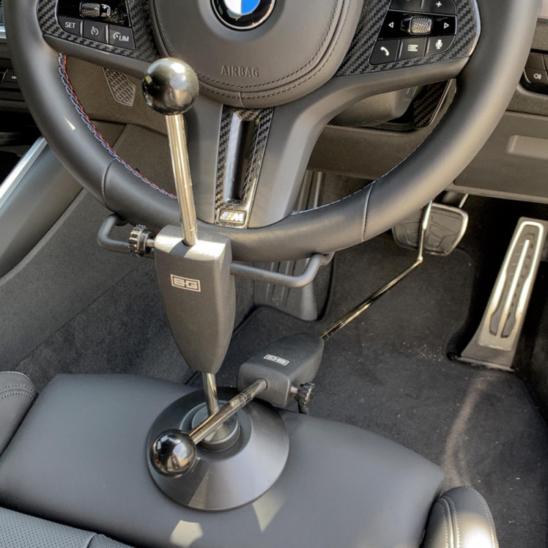 Bloqueo alineación pedal de freno + volante BG-RacingArray