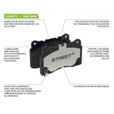 Pastillas de freno Pagid T8020 Street+