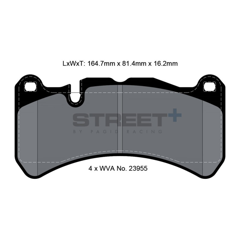 Pastillas de freno Pagid T8052 Street+Array