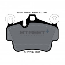 Pastillas de freno Pagid T8054 Street+