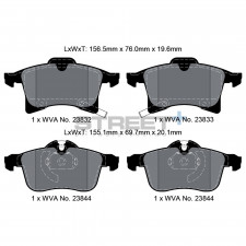 Pastillas de freno Pagid T8179 Street+