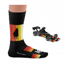 Meias Auto Heel Tread Shadow Socks