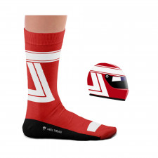 Meias Lauda Auto Heel Tread