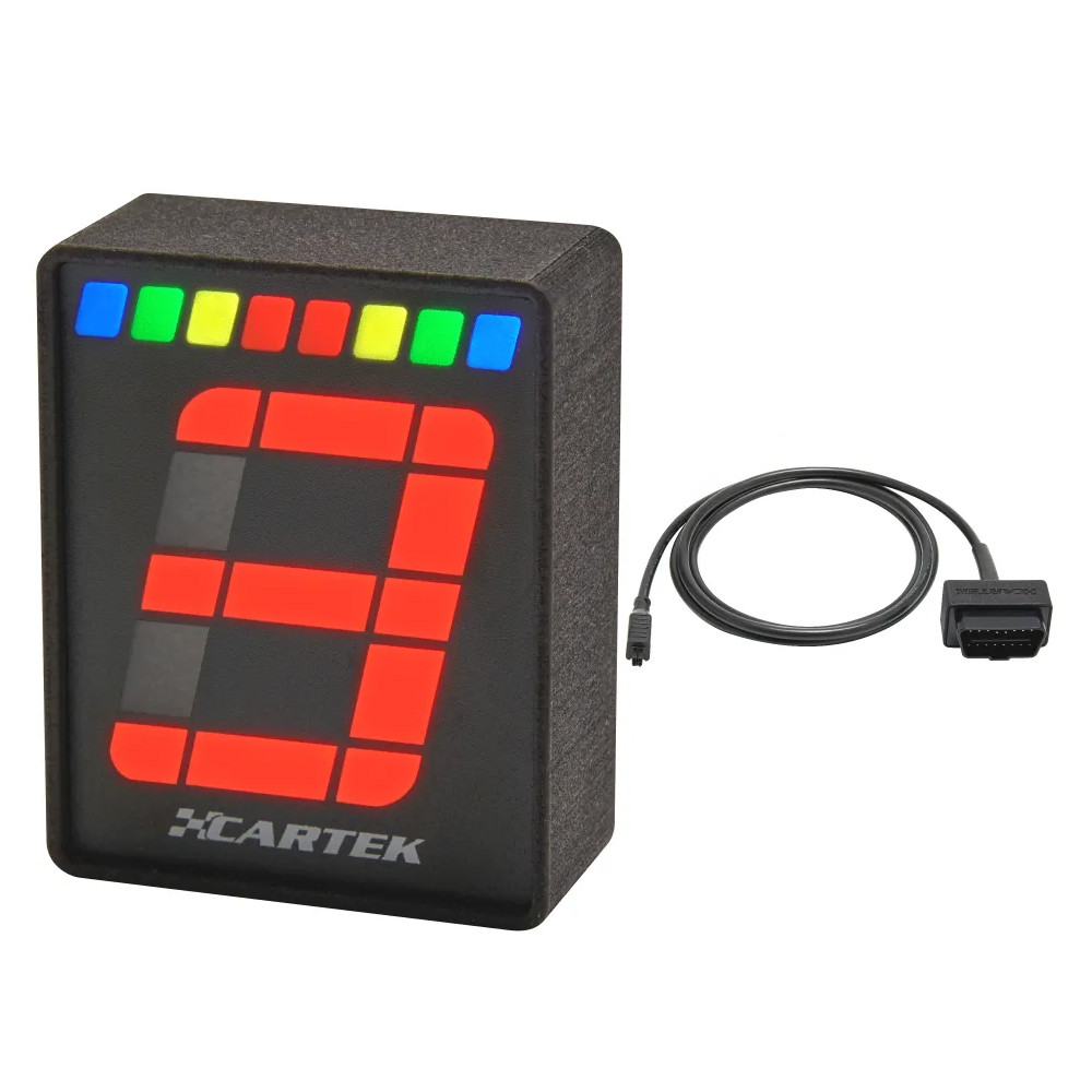 Indicador de cambio digital Cartek + shift light (OBD2)Array
