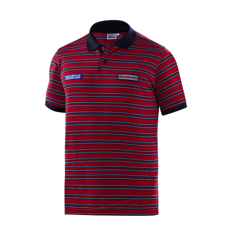 Polo a rayas Sparco Martini Racing ReplicaArray