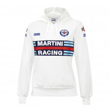 Sudadera con capucha para mujer Sparco Martini Racing.Replica