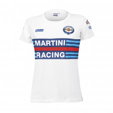 T-Shirt Sparco Martini Racing Réplica para mulher