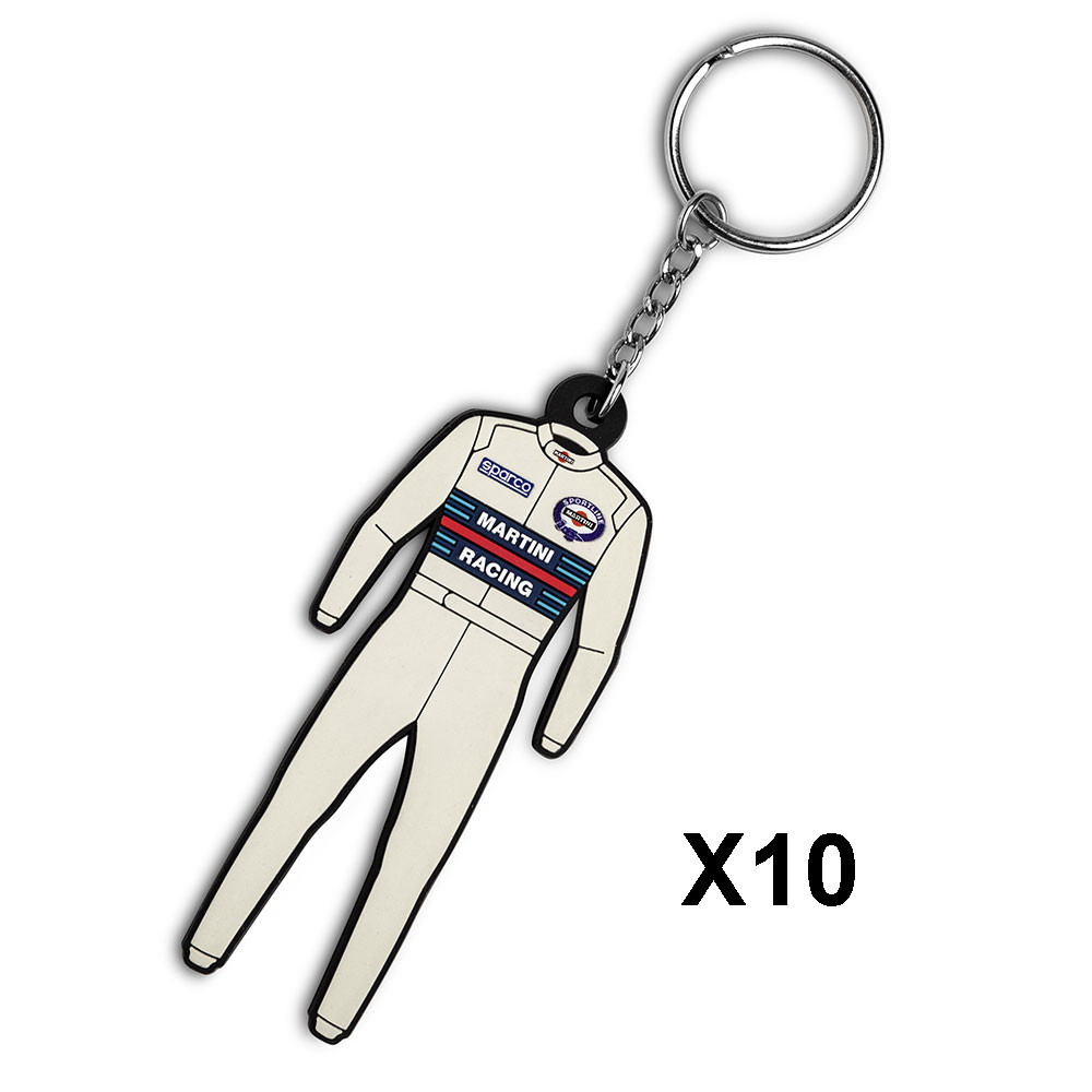 Porta-chaves Sparco Martini Racing x10Array
