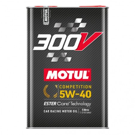 Óleo de motor de competição Motul 300V 5w40 5L
