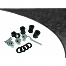 Braço traseiro ajustável Silentblock Powerflex Preto BMW E28 Série 5 (1982 - 1988)