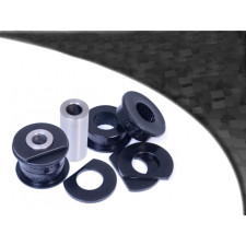Silent Bloc Powerflex Preto Interior Antebraço Dianteiro Traseiro Porsche 993 (1994 - 1998)