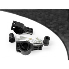 Silent Bloc Powerflex Preto Traseiro Triângulo Dianteiro Anti-Levantamento e Rolagem de Cauda Audi A3 MK2 8P (2003-2012)